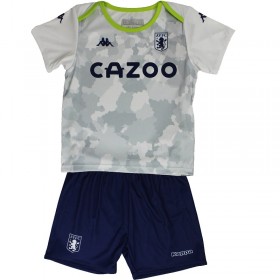 Aston Villa Bambino Maglia Terza 2020/2021 Manica Corta (+ Pantaloncini)